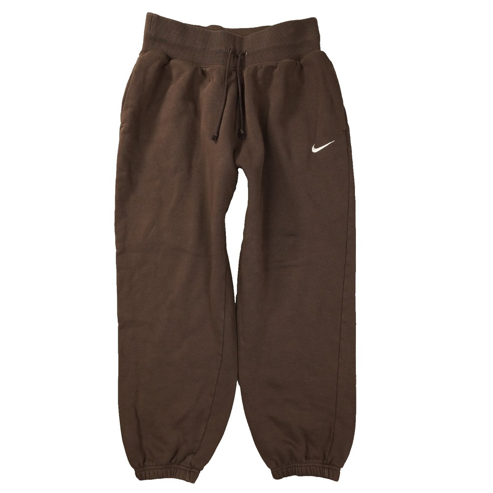 Nike phoenix Fleece Jogger Sweatpants Women's Medium Brown Oversized DQ5887